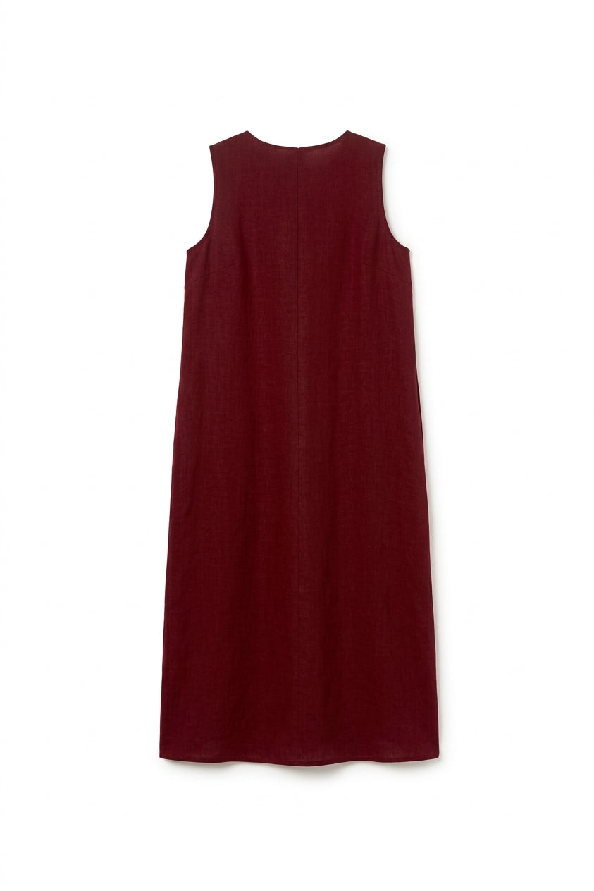 Abaya Bordeaux - MAHA Dossier Quattan