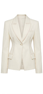 Blazer Blanc - TAMARA Dossier Quattan